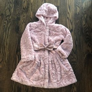 American Widgeon Faux Fur Girls Coat 6X